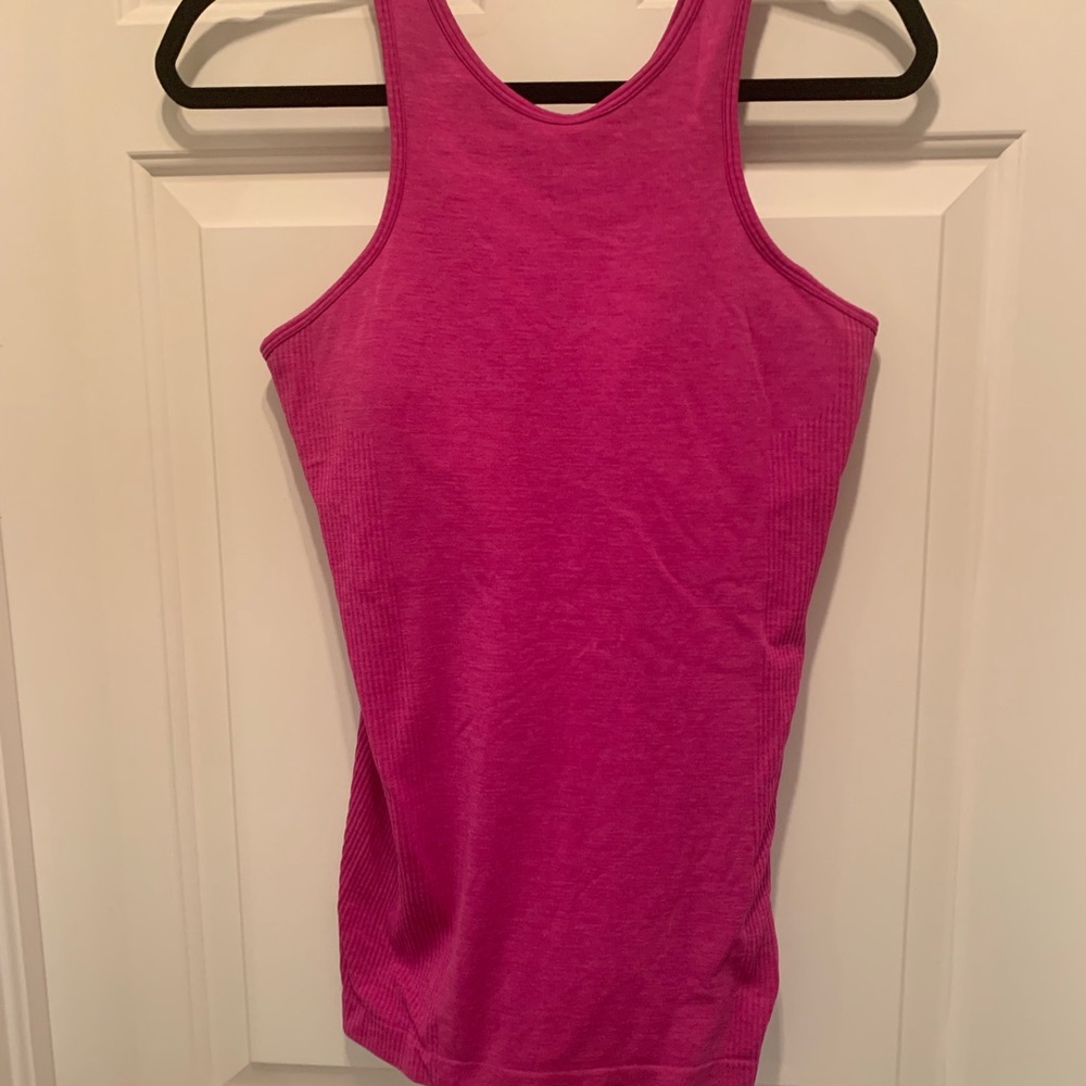 Lululemon Fuchsia high neck top